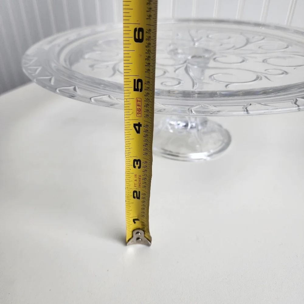 Gorgeous Goods Footed Cake Plate, 11